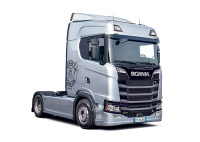 Scania S770 4x2 Normal Roof - Grey Cab - 1:24