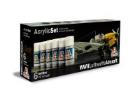 Italeri Acrylic Set Luftwaffe Aircraft - 6 Colors