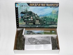 German Bundeswehr Tank Transport Faun SLT-56 - Elefant - 1/35