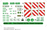 German Bundeswehr Tank Transport Faun SLT-56 - Elefant - 1/35