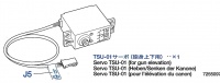 Servo TSU-01 (Gun Elevation) for Tamiya Leopard 2A6 (56020) 1:16