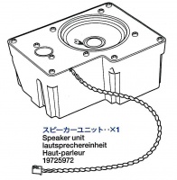 Speaker Unit for Tamiya KV-1 / KV-2 (56028, 56030) 1:16