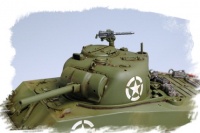 U.S. M4A3 Medium Tank Sherman - 1:48