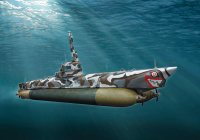 Deutsches Kleinst U-Boot Biber - 1:35