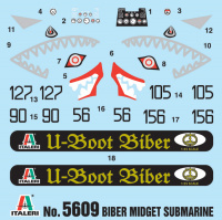 German Midget Submarine Biber - 1/35