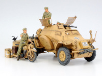 Sd.Kfz. 222 Afrika Korps - Inkl. Motorrad - 1:35