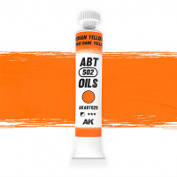 Abteilung 502 020 - Indian Yellow / Faded Dark Yellow - Oil paint - 20ml-