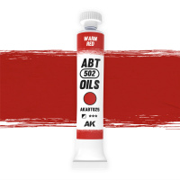 Abteilung 502 025 - Warm Red - Oil paint - 20ml