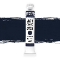 Abteilung 502 030 - Cobalt blue / Faded Navy Blue - Oil paint - 20ml