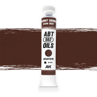 Abteilung 502 070 - Rostbraun - dunkel (Burnt Sienna / Dark Rust) - Ölfarbe - 20ml