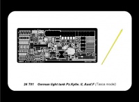 Photo-Etched Set for Tasca Panzerkampfwagen II Ausf. F - 1:24