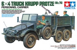 German 6x4 Truck Kfz. 70 Krupp Protze - Personnel Carrier - 1/35