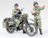 JGSDF Motorrad mit 2 Figuren - 1:35