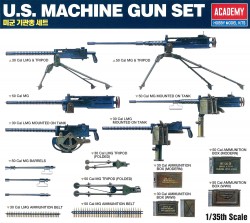 US Machine Gun Set - 1/35