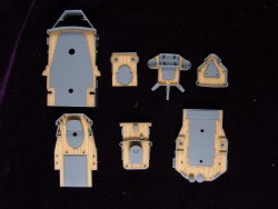 Wooden Deck for 1/350 DKM Bismarck - Tamiya 78013 - 1/350