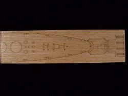 Wooden Deck for 1/350 RN Pola - Hobby Boss 86502 - 1/350