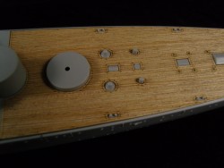 Wooden Deck for 1/350 RN Pola - Hobby Boss 86502 - 1/350