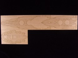 Wooden Deck for 1/350 USS Arizona BB-39 - Hobby Boss 86501