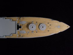 Wooden Deck for 1/350 USS Arizona BB-39 - Hobby Boss 86501