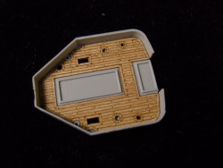 Wooden Deck for 1/350 DKM Zerstorer Z-30 1942 - Trumpeter 05322 - 1/350