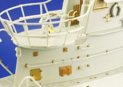 Fotoätzteile für 1:72 DKM U-Boot Typ VII C - Revell 05015 - 1:72