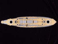 Wooden Deck for 1/350 Russian Battleship Knyaz Suvorov - Zvezda 9026 - 1/350