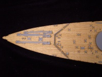 Wooden Deck for 1/350 HMS Prince of Wales - Tamiya 78011