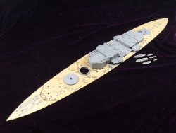 Wooden Deck for 1/350 HMS King George V - Tamiya 78010 - 1/350