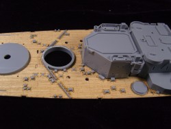 Wooden Deck for 1/350 HMS King George V - Tamiya 78010 - 1/350