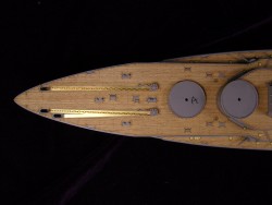 Wooden Deck with PE for 1/350 SMS Kronprinz - ICM S.003 - 1/350