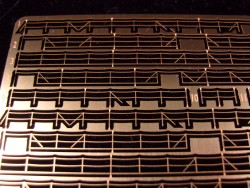 Photo-Etched  Railings for 1/350 Yamato - Tamiya 78025 - 1/350