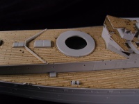 Wooden Deck for 1/350 HMS Dreadnought 1907 - Trumpeter 05328 - 1/350