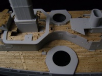 Wooden Deck for 1/350 HMS Dreadnought 1907 - Trumpeter 05328 - 1/350