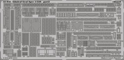 Photo-Etched Parts for 1/350 DKM Graf Spee - Trumpeter 05316 - 1/350