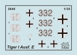 German Heavy Tank Tiger I Ausf. E - Early Production - 1/35