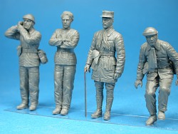 French Tank Crew - 1/35