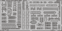 Photo-Etched Parts for 1/350 DKM Destroyer Z-43 - 1944 - Trumpeter 05323 - 1/350