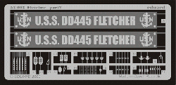 Photo-Etched Parts for 1/350 USS Fletcher DD445 - Tamiya 78012 - 1/350