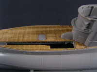 Holzdeck für 1:144 DKM U-Boot Typ VII C/41 - Revell 05100 - 1:144