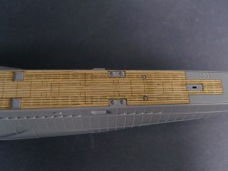 Holzdeck für 1:144 DKM U-Boot Typ VII C/41 - Revell 05100 - 1:144