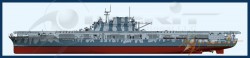 USS Hornet CV-8 - Aircraft Carrier - 1/200