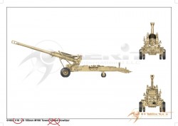 US M198 155mm Howitzer - 1:16