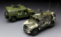 Russian Armored High-Mobility Vehicle GAZ-233014 STS Tiger - 1:35