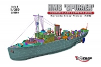 Flower Class Corvette K08 - HMS Spiraea - 1/350