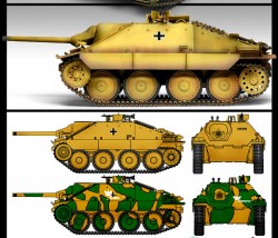 Jagdpanzer 38(t) Hetzer - Early Version - 1/35