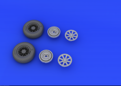 F4U-1 Corsair Wheels for Tamiya 60324 - 1/32