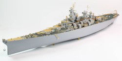 Detail Set (Holzdeck Blau) für 1:200 USS Missouri BB-63 - Trumpeter - 1:200