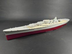 Wooden Deck for 1/350 USS Massachusetts BB-59 - Trumpeter 05306 - 1/350