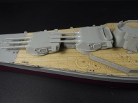 Wooden Deck for 1/350 USS Massachusetts BB-59 - Trumpeter 05306 - 1/350