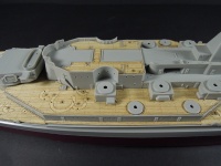 Wooden Deck for 1/350 USS Massachusetts BB-59 - Trumpeter 05306 - 1/350